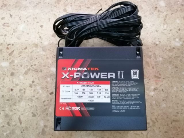 Nguồn Xigmatek II 500 X-Power (CST500W)