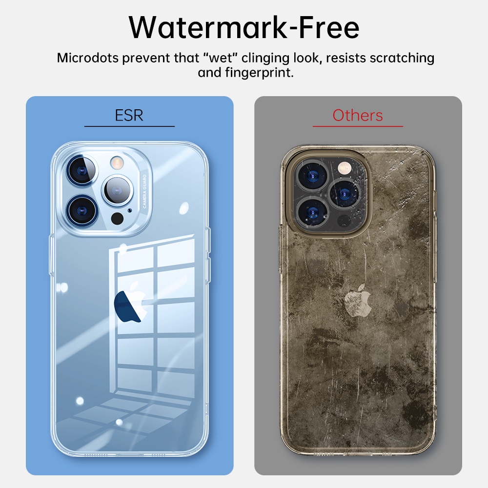 Ốp điện thoại ESR trong suốt bảo vệ toàn diện máy ảnh thời trang cho iPhone 13/13 Pro Max | BigBuy360 - bigbuy360.vn