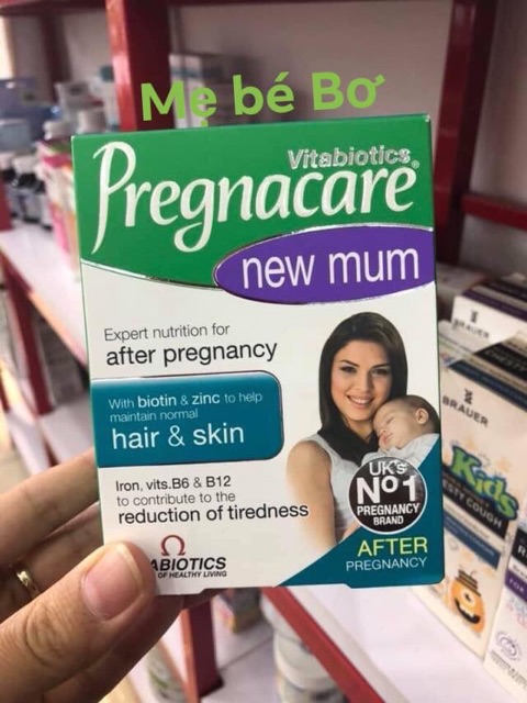 Pregnacare New Mum UK (Tóc và Da) cho mẹ sau sinh