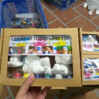 Combo 10 trứng 20 túi 10 3D 5 combo tô tượng