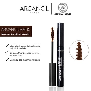 Mascara Arcancil làm dày mi tự nhiên lengthening mascara intense colors 5ml
