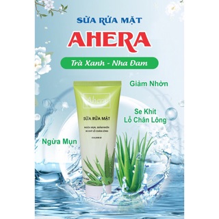 Sữa rửa mặt ahera-trà xanh,nha đam