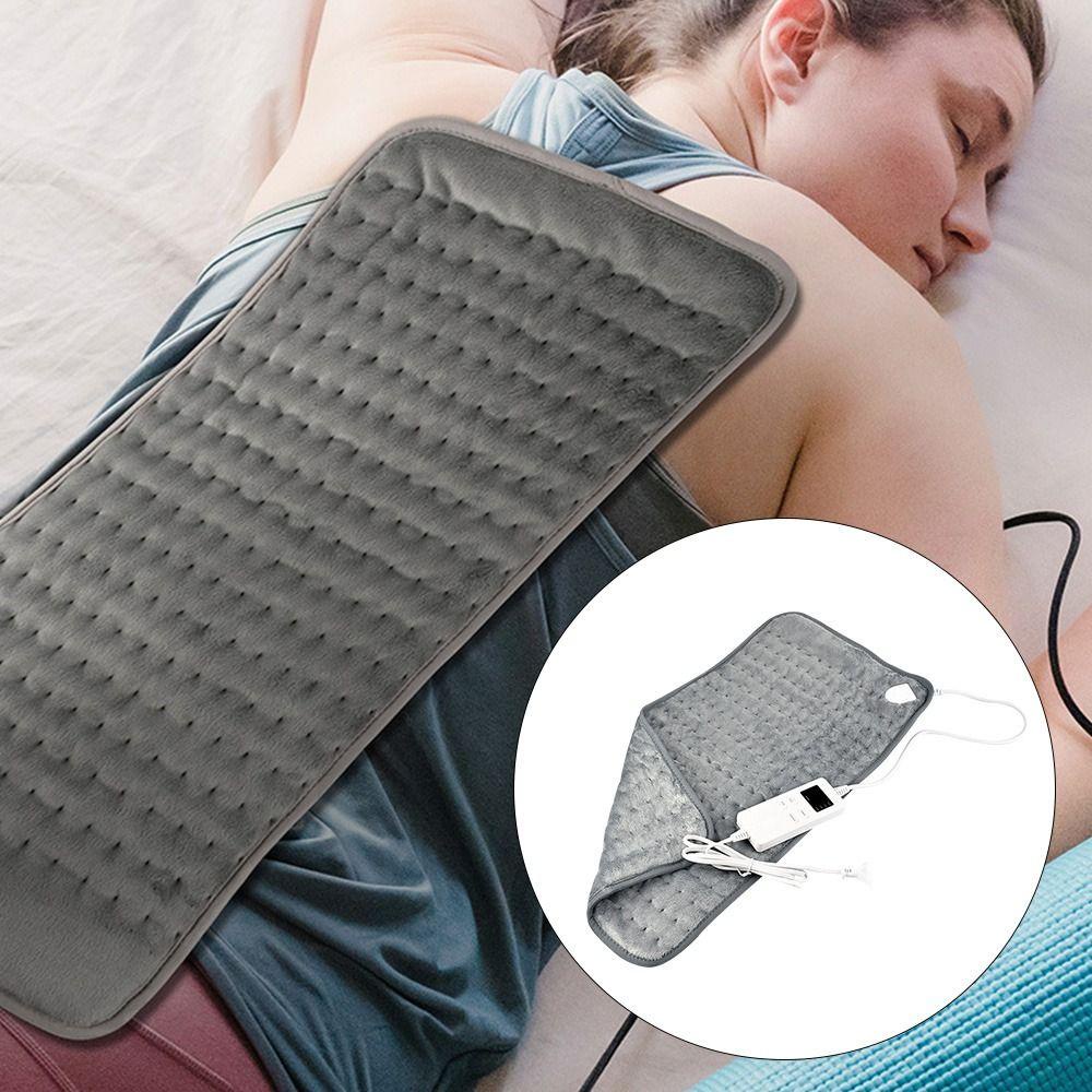 CACTU Chăn Sưởi Ấm Bằng Điện Hẹn Giờ Cho Cổ Vai Lưng Chân