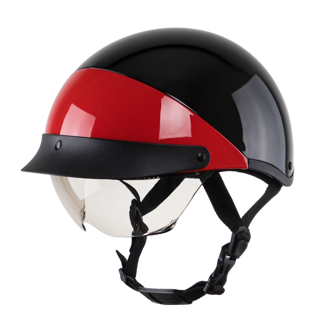 Mũ bảo hiểm nửa đầu Asia MT140K kính âm freesize cho vòng đầu 54-57cm, nón đa dạng màu, bảo hành 12 tháng