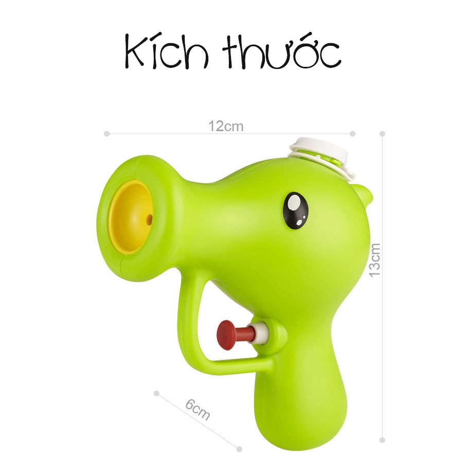 Súng Bắn Nước Dễ Thương Hình Game Plants Vs. Zombies Súng Phun Nước Đồ Chơi Cho Bé
