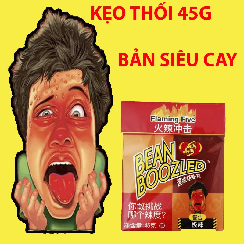 Kẹo Thối Hộp 100g Bàn Xoay Bean Boozled Harri Potter kẹo thúi đình đám mùa 5