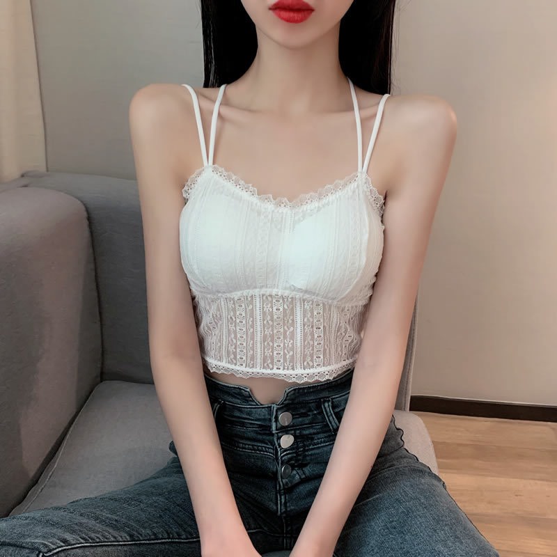 [Xả - dọn kho]Áo ngực lót nữ áo hai dây bra ren cao cấp có đệm ngực sexy bralette Pasana0091