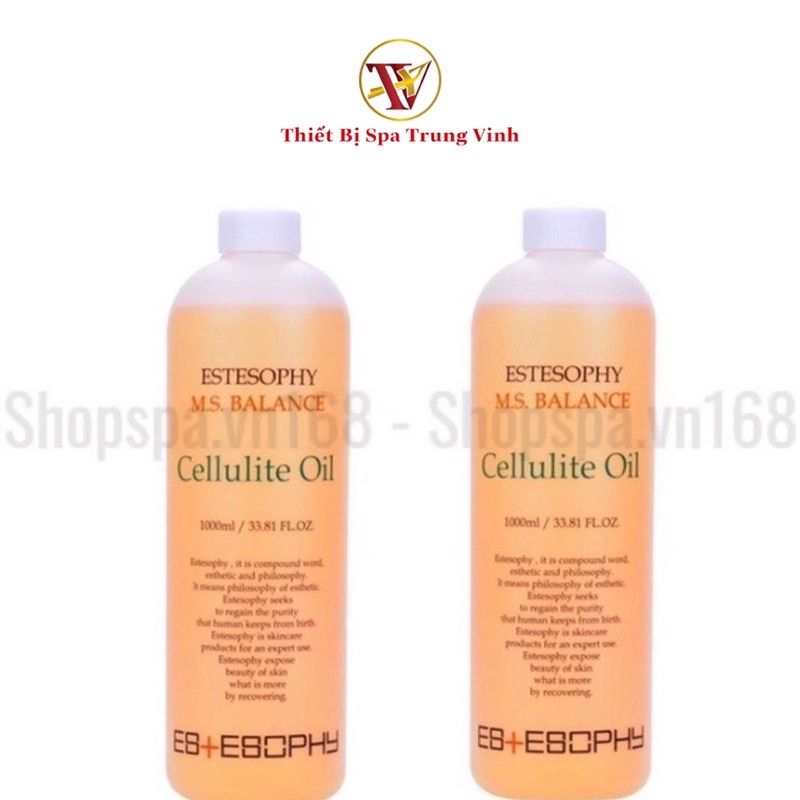 DẦU TAN MỠ CELLUTIE [ESTESOPHY] 1000g