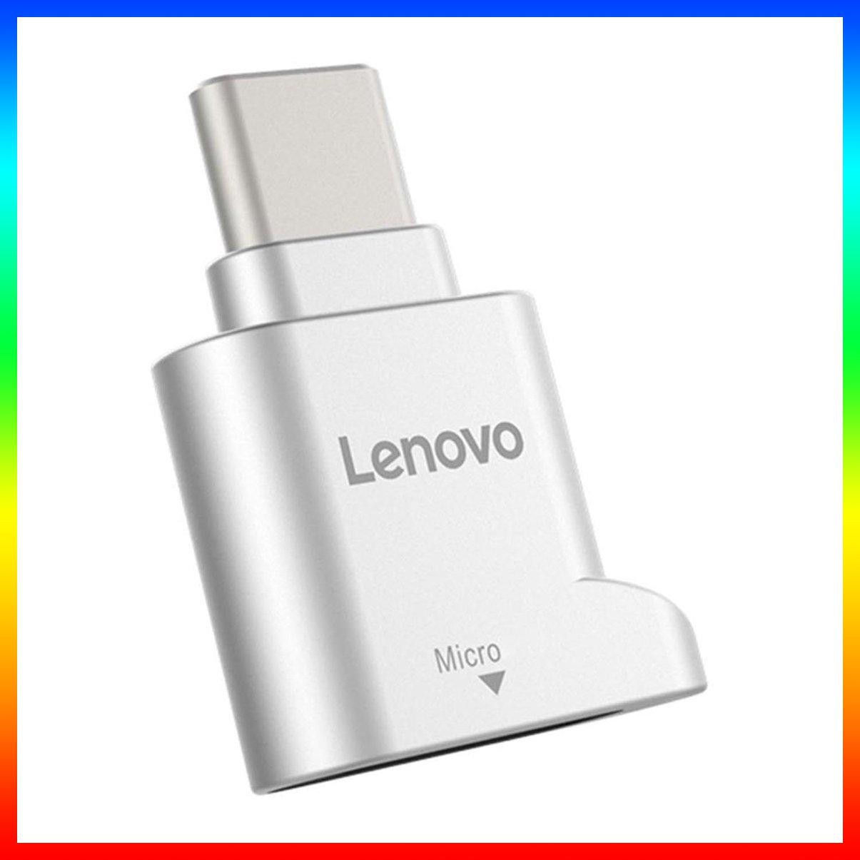 Đầu Đọc Thẻ Nhớ Usb Type C 480mbps Usb-C Tf Micro Sd Otg Lenovo D201