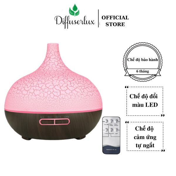 Máy xông tinh dầu cổ cao dung tích 550ml máy sông phun tinh dầu hẹn giờ - DIFFUSER LUX