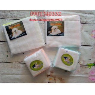 🎯khuyến mãi 99k-🎯 set 20 khăn sữa và 2 khăn tắm cao cấp cho bé