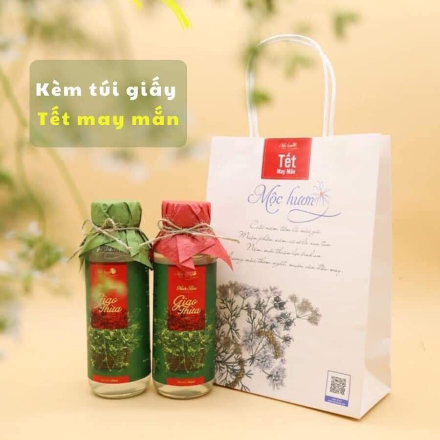 Nước Tắm Giao Thừa Mùi Già Mộc Hương 350ml - Tặng Kèm Túi Giấy May Mắn