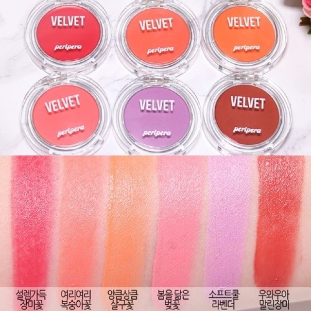 Má hồng kem Peripera Pure Blushed Velvet Cheek | BigBuy360 - bigbuy360.vn