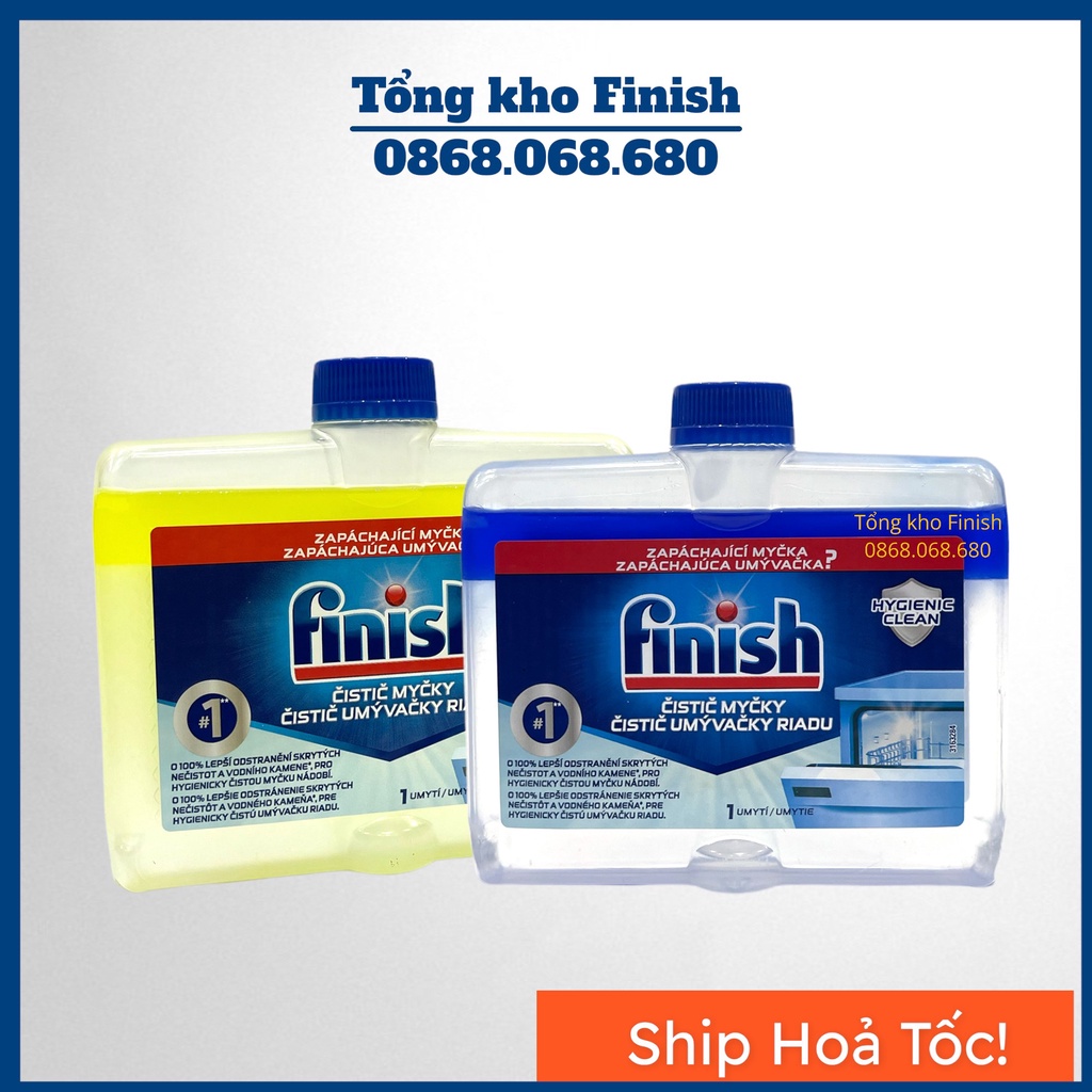 Dung dịch vệ sinh máy rửa bát chai 250ml