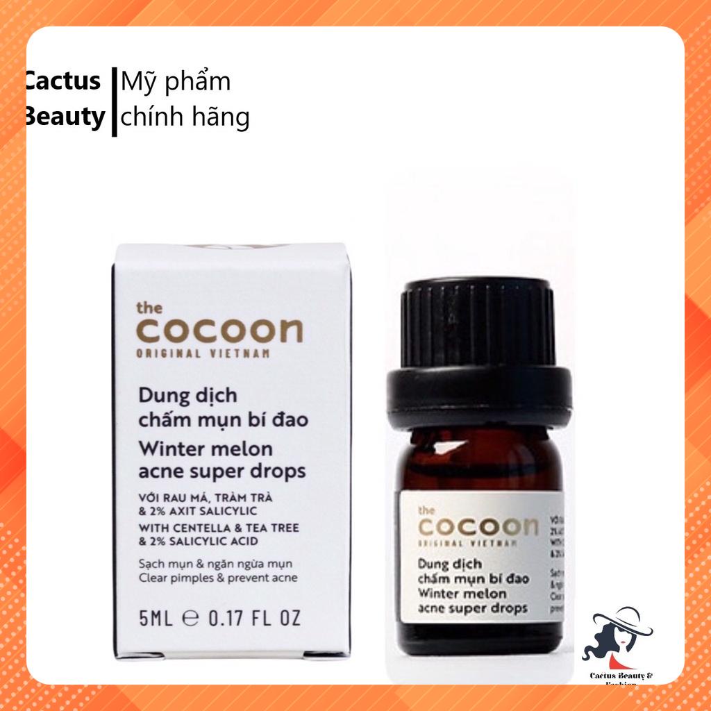 Dung dịch chấm mụn Bí Đao Cocoon Winter Melon Ance Super Drops 5ml
