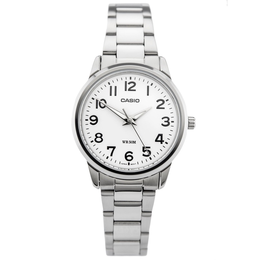 Đồng hồ nữ dây kim loại Casio chính hãng Anh Khuê LTP-1303D-7BVDF (30mm)