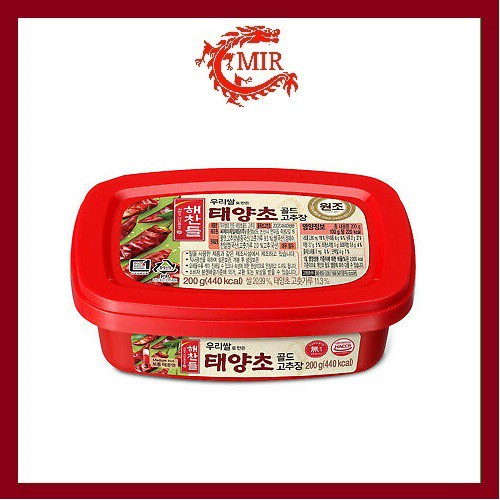 Ớt hộp Gochujang 200g, 1kg nấu bánh gạo topokki