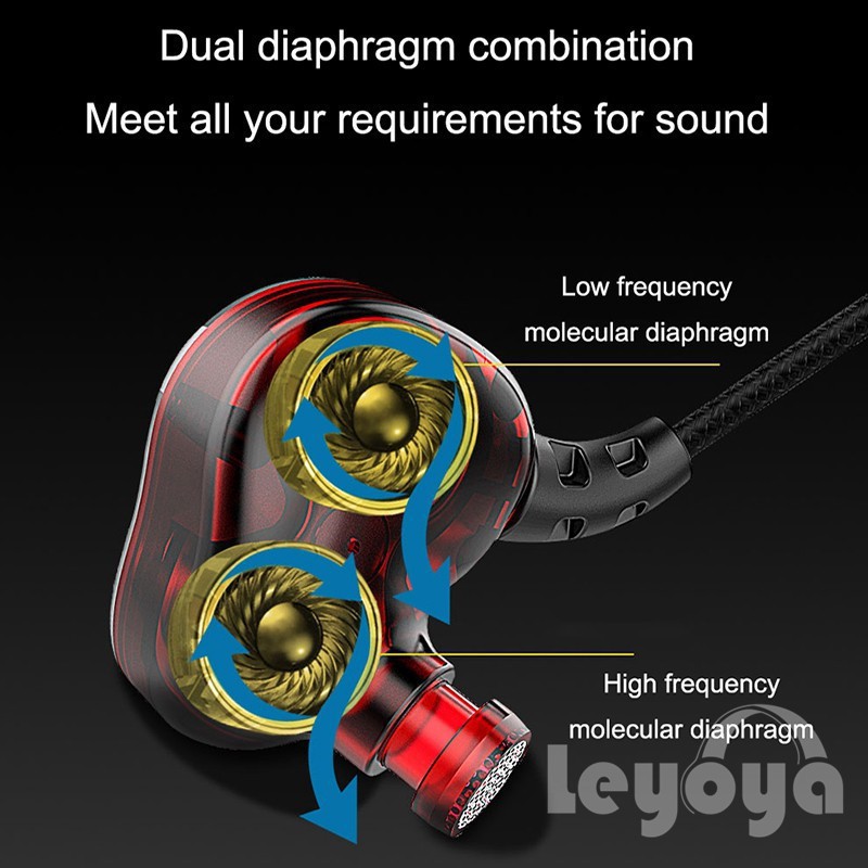 Tai nghe gaming 6d với âm bass mạnh mẽ sử dụng driver dao động 14mm hỗ trợ chơi game chuyên nghiệp