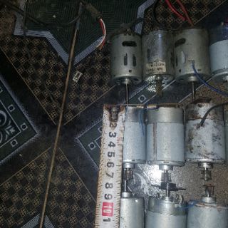 Động cơ dc 550 1 đến 24v