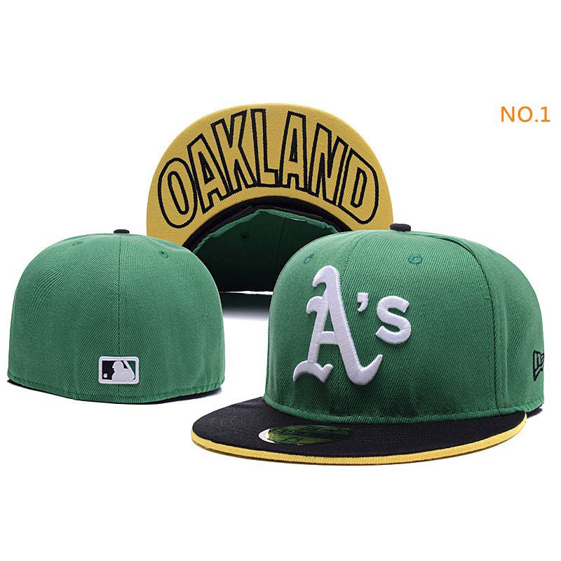 Nón Đầu Bếp Phong Cách Mlb Oakland A's Cho Nam Và Nữ 6 Kiểu Dáng Thể Thao i1LP