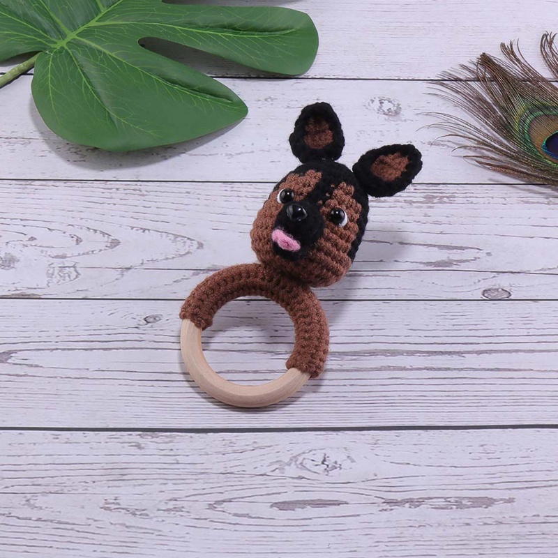 Some Đồ Chơi Vòng Ngậm Mọc Răng DIY Hình Động Vật Dành Cho Bé Sơ Sinh Mọc Răng