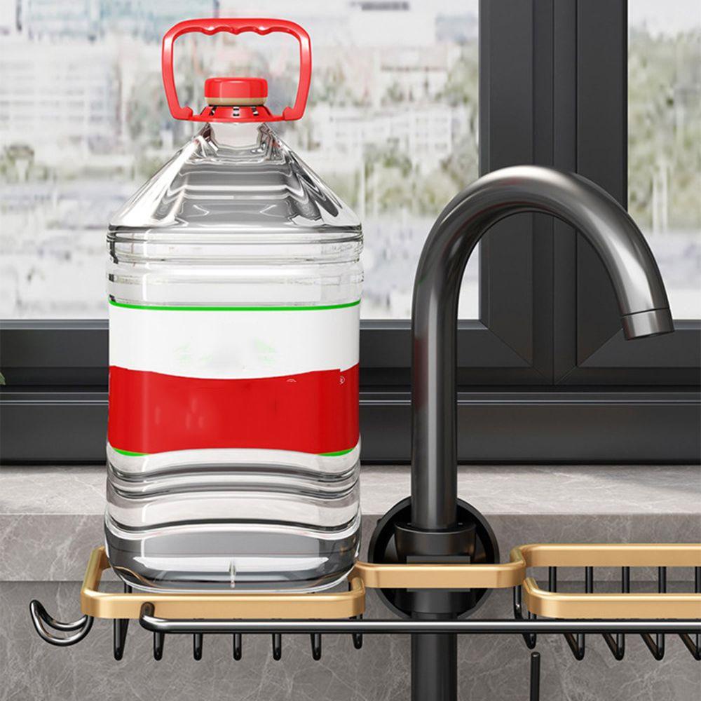 Giá Đỡ Bọt Biển Rửa Chén Bằng Nhôm Có Móc Treo Cho Nhà Bếp Nhà Tắm