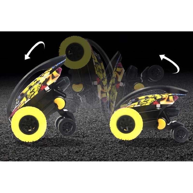 Xe địa hình 4 bánh cá mập xoay 360 độ chạy đà cực mạnh