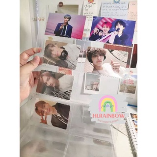 SHEET HÃNG MINGT - Nhựa cứng đựng card nhiều size (trong suốt/đen)