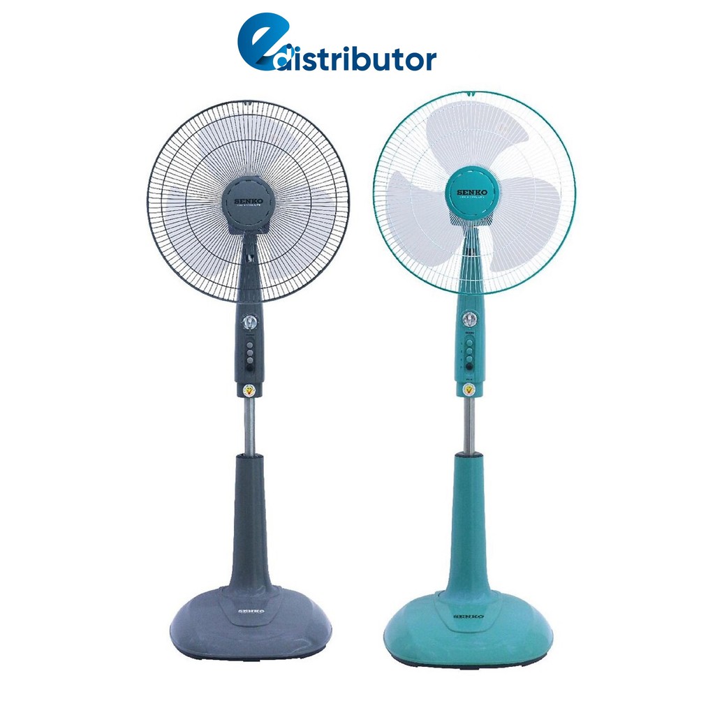Quạt đứng hẹn giờ SENKO DH1600 - Màu ngẫu nhiên - Hàng chính hãng