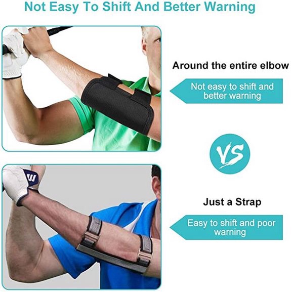 Golf Swing Hỗ trợ đào tạo Khuỷu tay Hỗ trợ Cánh tay thẳng /Tư thế Chỉnh sửa Nẹp cho người chơi GOLF