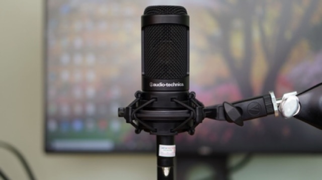 Micro Thu Âm Hát Live Audio Technica AT2035