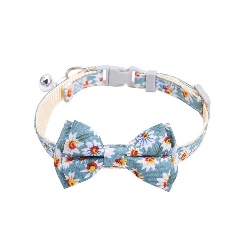 YVE Vòng Cổ Thú Cưng Gắn Chuông Nhiều Màu Dễ Thương Không Độc Hại