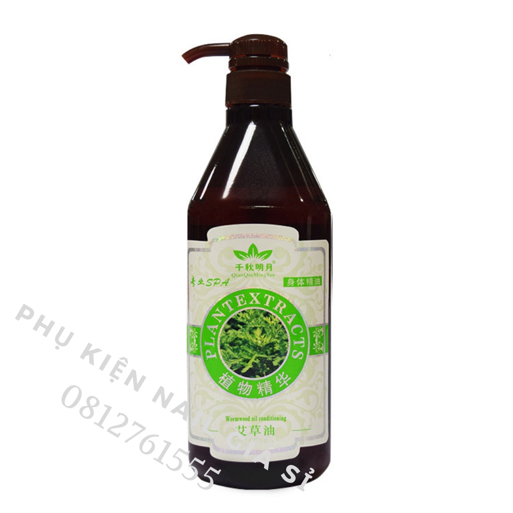 Tinh Dầu massage Body 800ML Thiên Nhiên