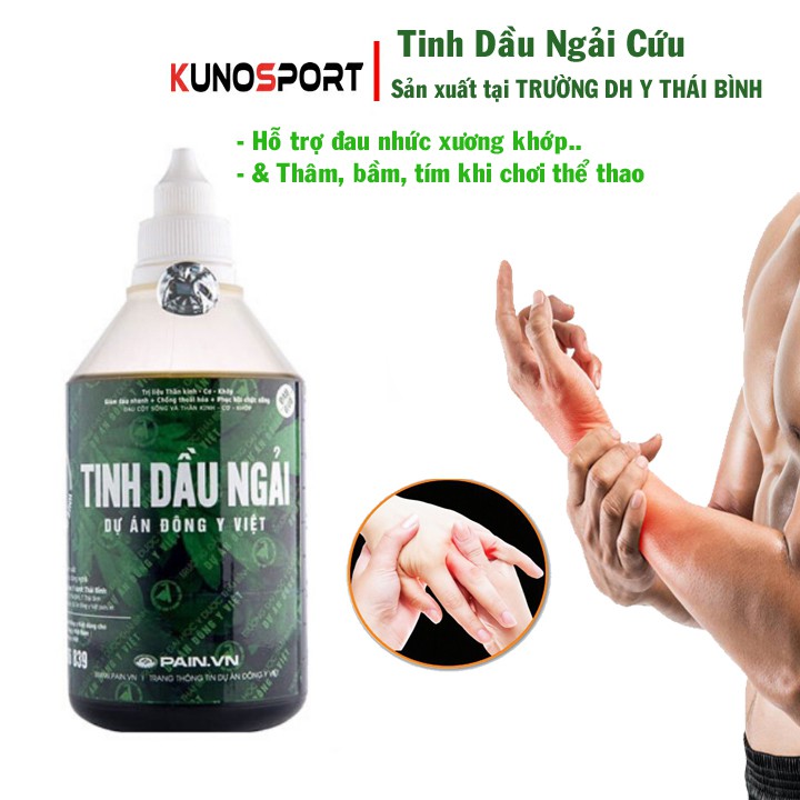 Tinh Dầu Ngải Cứu 500ml Hỗ Trợ Xoa Bóp Đau Mỏi Cổ, Vai, Gáy, Cánh Tay, Cổ Tay,... ZN27