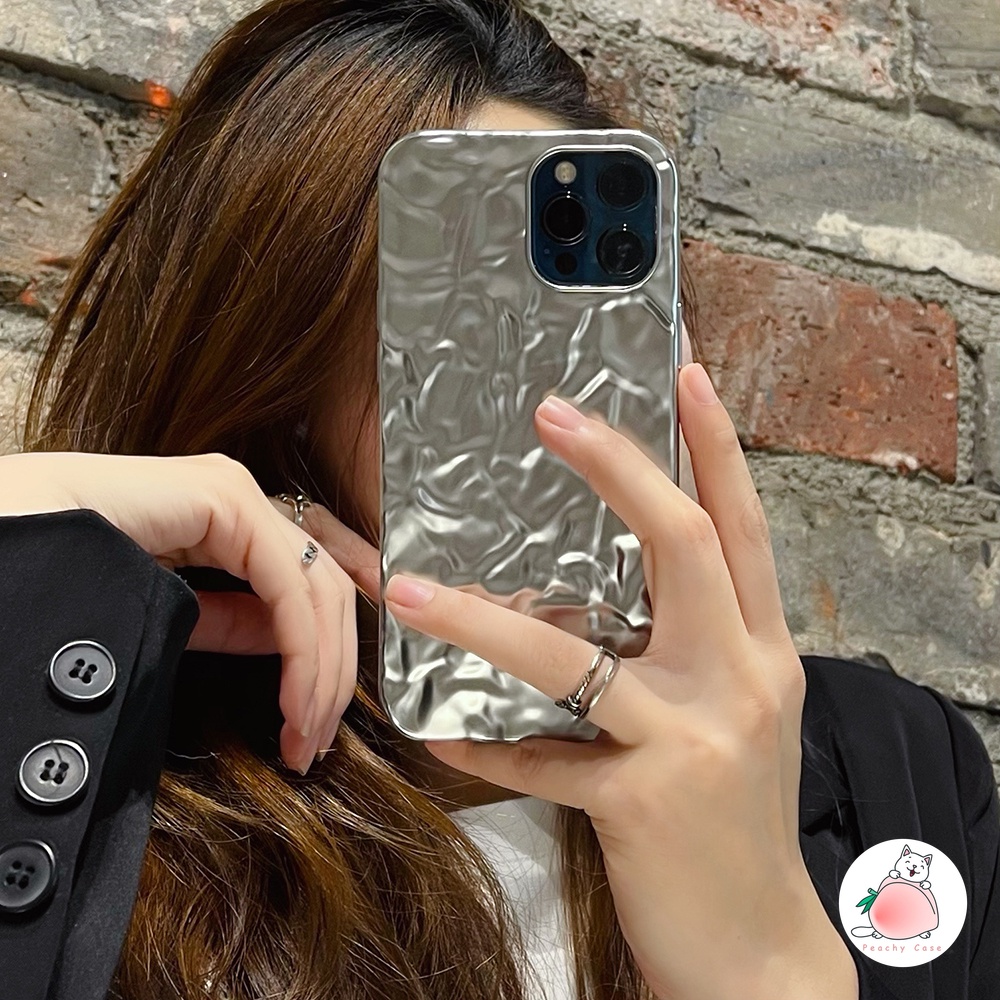 Ốp Điện Thoại TPU Mềm Phối Lá Nhôm Màu Nhám Cho iPhone 14 13 11 12 Pro Max Xr Xs Max 7 8Plus 12mini