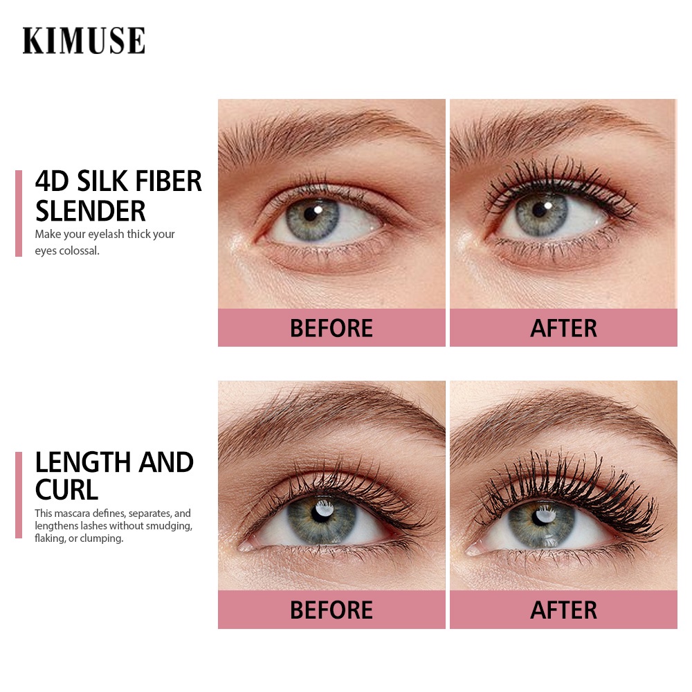 Mascara 4D KIMUSE làm dày mi chống thấm nước lâu trôi 8g AMPERE | WebRaoVat - webraovat.net.vn