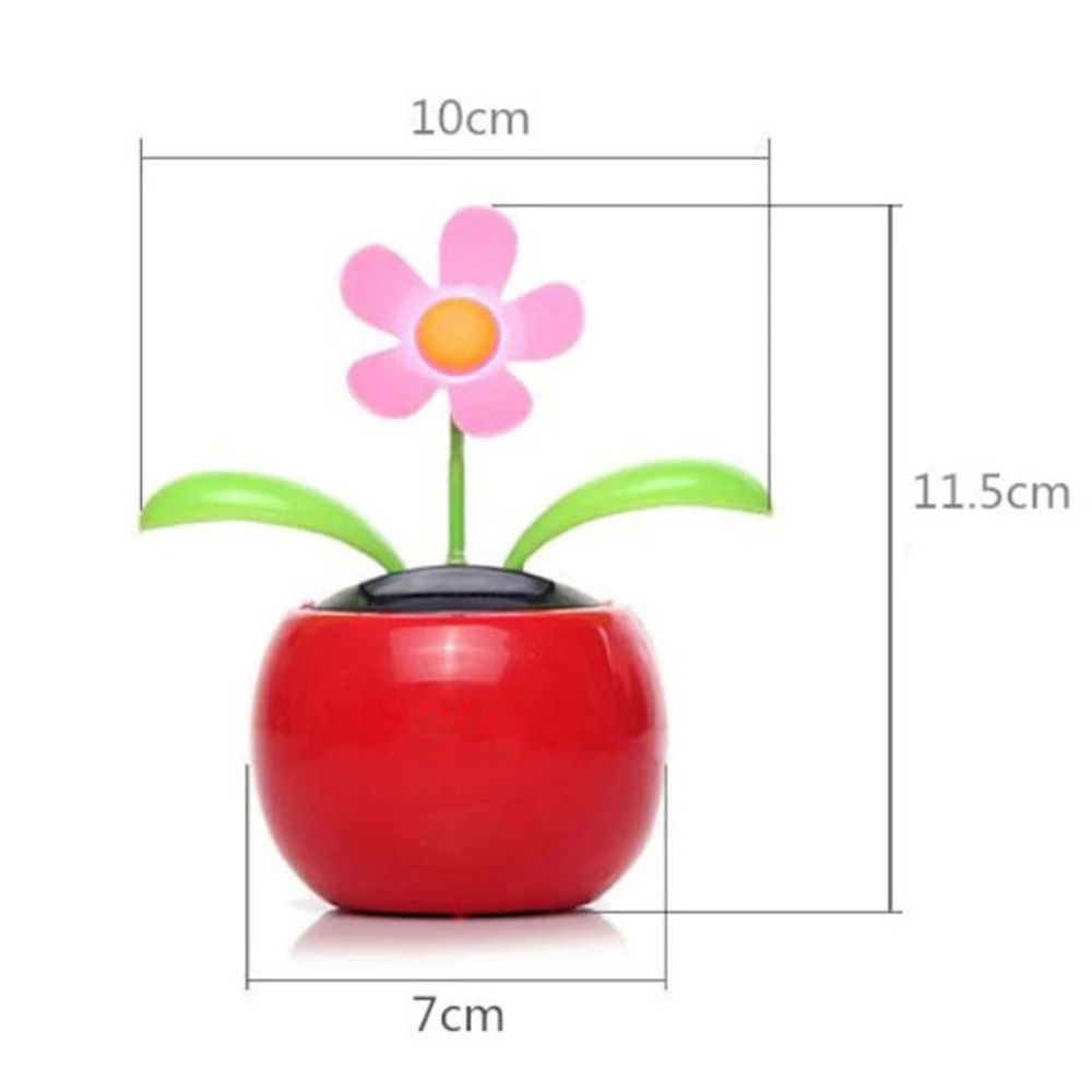 Đồ chơi trang trí xe hơi chạy bằng năng lượng mặt trời nhiều màu sắc