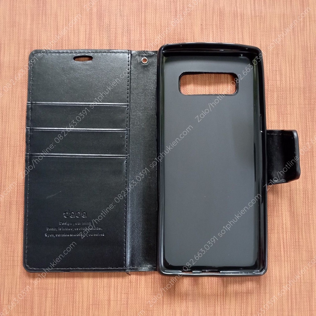 Bao da Samsung Galaxy S10 Plus S10E S10 5G S9 Note 9 note 8 cao cấp, da đẹp bền, ngăn đựng tiện lợi