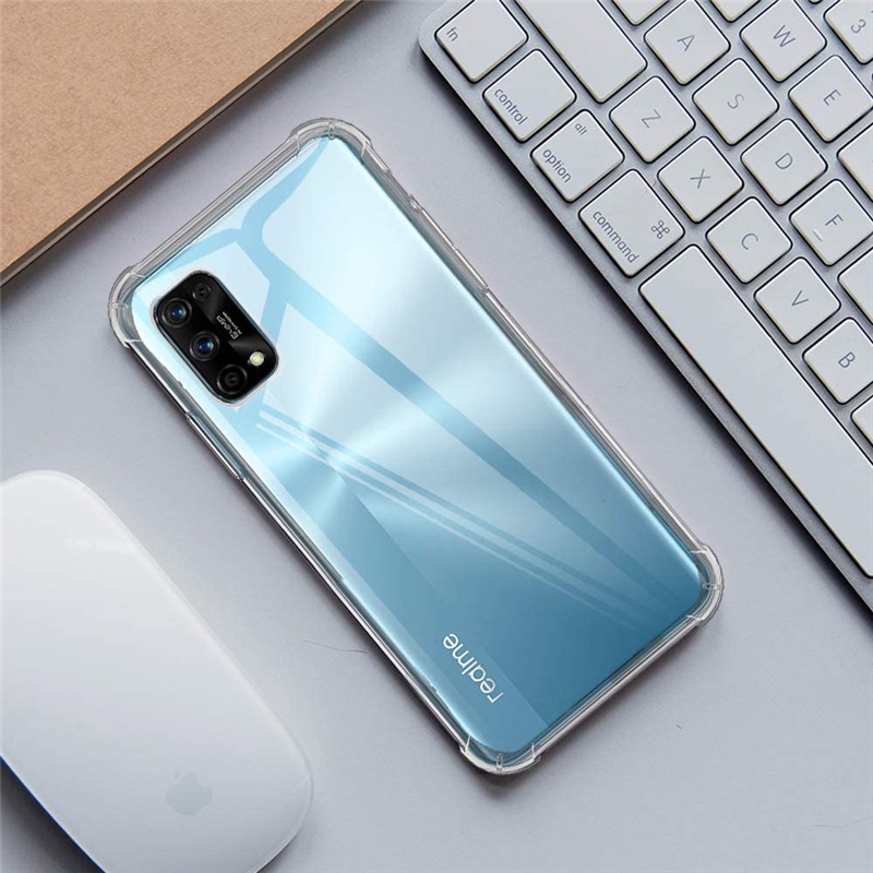 Ốp điện thoại mềm trong suốt chống sốc cho Realme 5 6 7 8 9 10 Pro 5i 6i 7i 8i 9i C3 C11 C12 C15 C17 C20 C21 C30S C33 C35 C55 C21Y C25 C25S C25Y Narzo 20 30A 50 50i 50A
