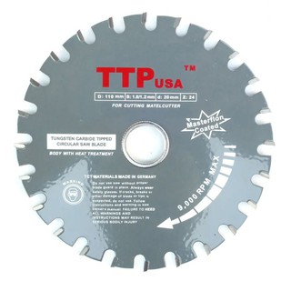 LƯỠI CƯA KIM LOẠI TTP 110 X 24T