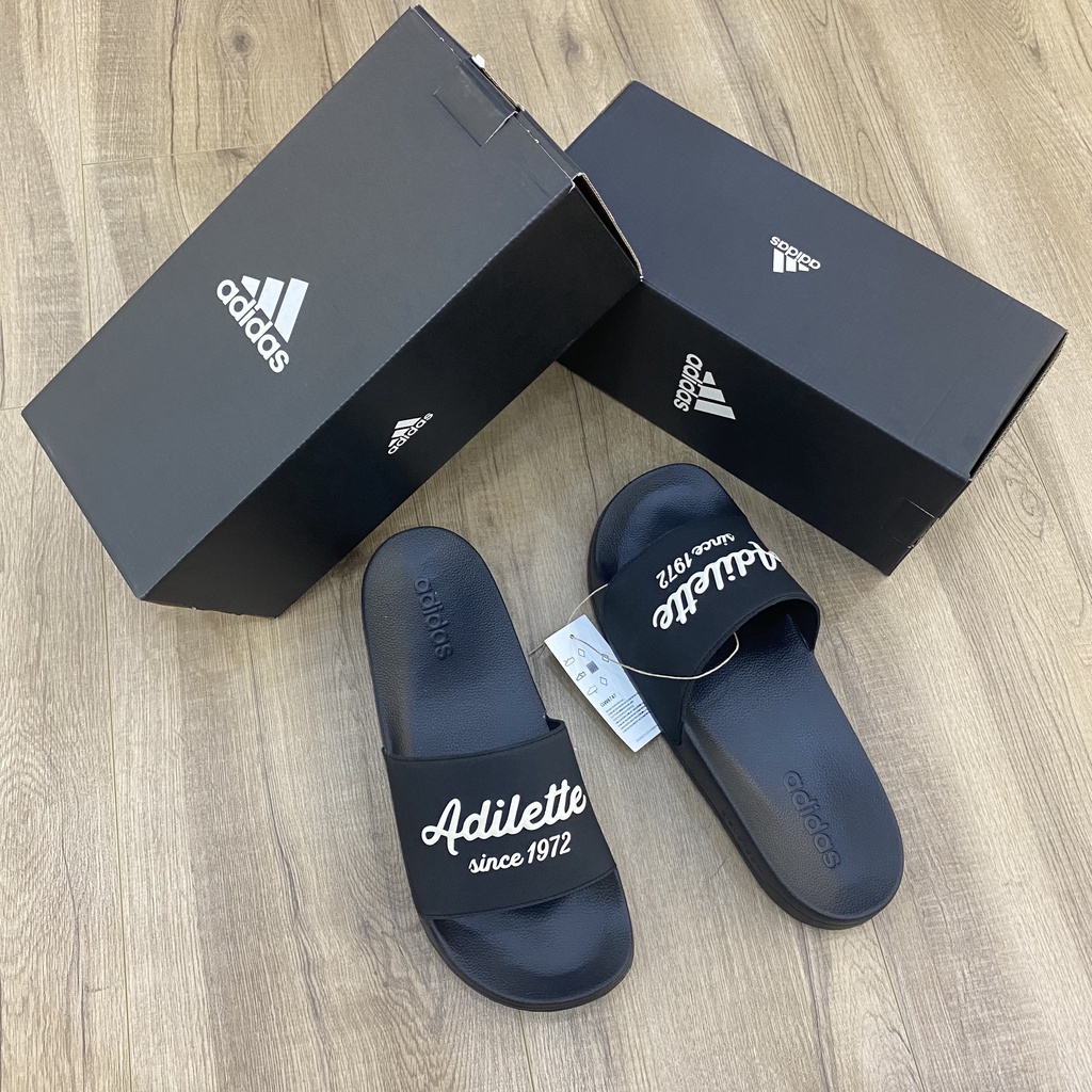 [CHÍNH HÃNG] DÉP ADIDAS SHOWER RETRO 1972 *ĐEN* - Code: GW8747