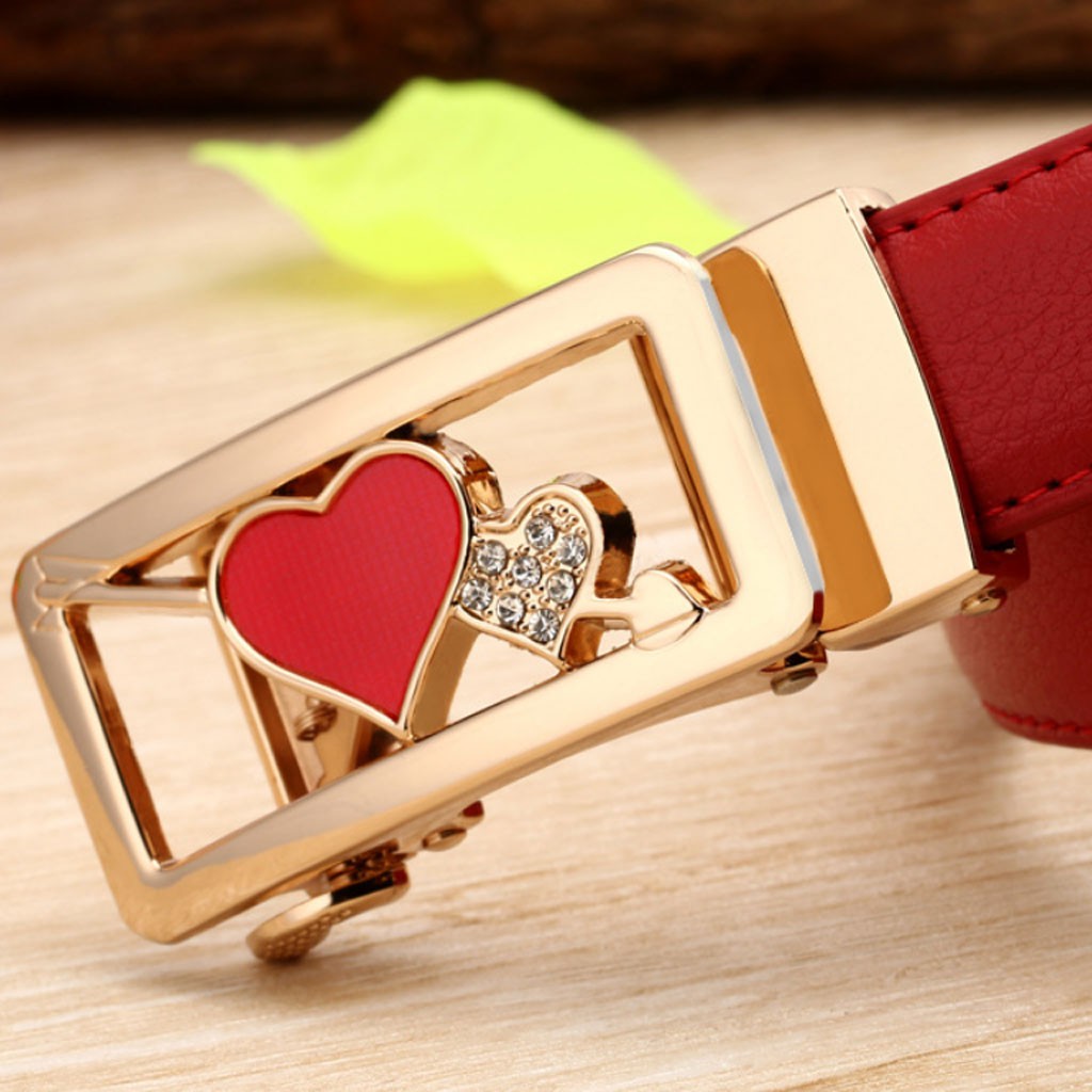 Thắt lưng nữ hình tim đính đá siêu xinh TN-009i