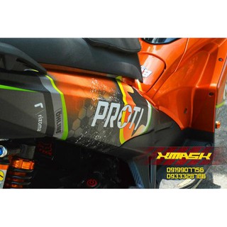 Tem Air Blade Mẫu Proti Đen Cam