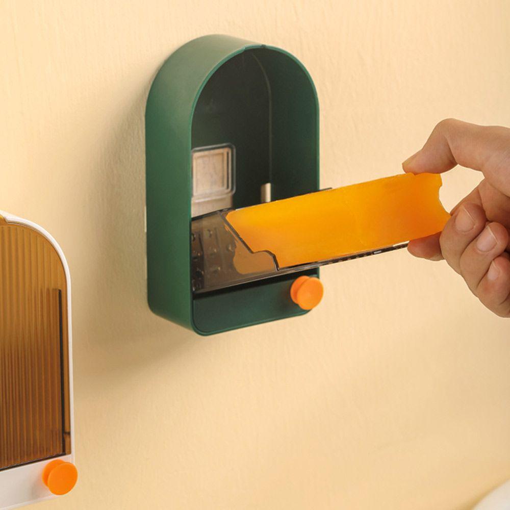 LEISURE Giá Để Xà Phòng Gắn Tường Không Cần Đục Lỗ