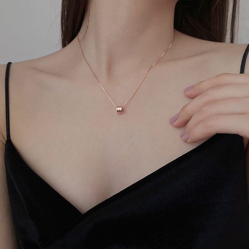 925 Silver Necklace Simple Design For Women