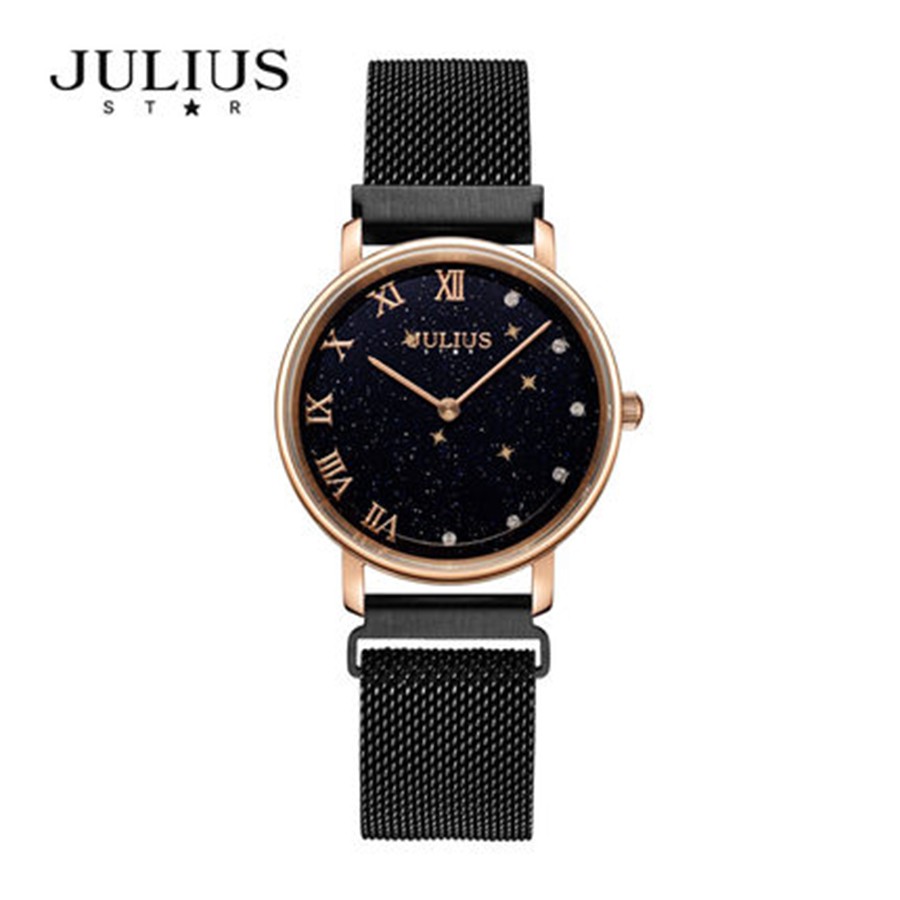 [Mã FARSBRT52 giảm 20% đơn từ 249K] Đồng hồ nữ Julius Star Hàn Quốc JS-037 mặt kính sapphire dây nam châm