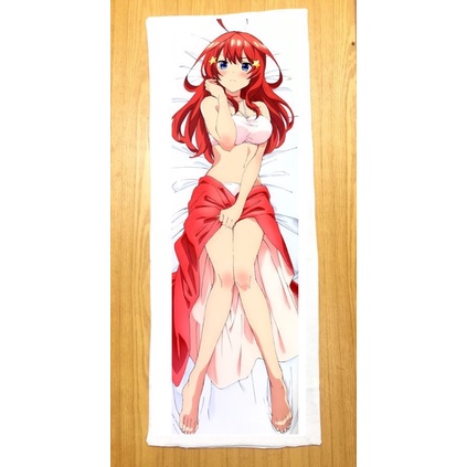 Gối ngủ anime Gotoubun no Hanayome dài 40cm x 1m /Gối ôm dài Gotoubun Hanayome