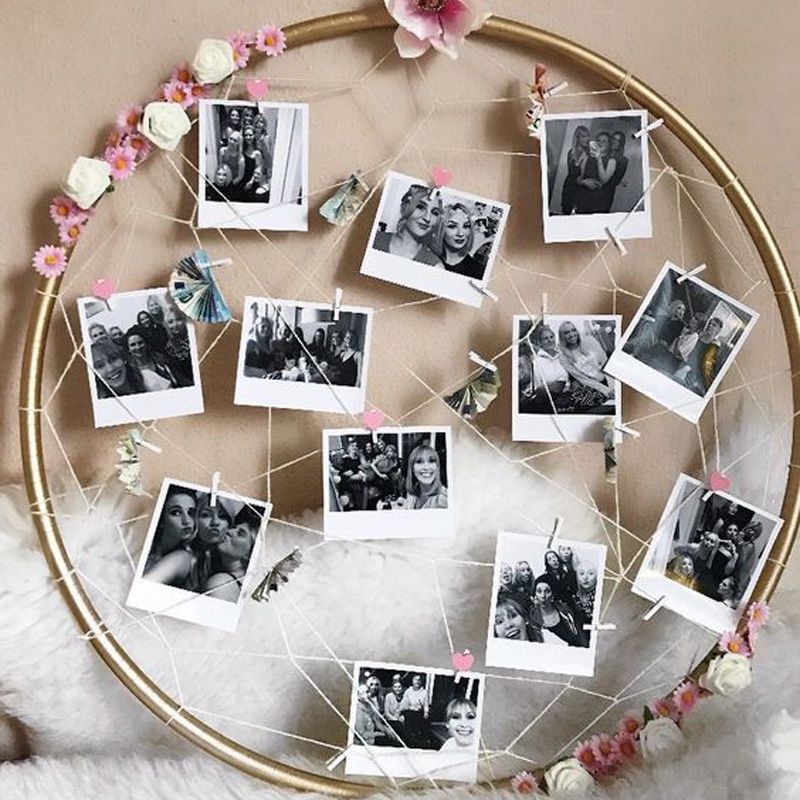 Giá đỡ bong bóng bằng nhựa màu trắng dùng trang trí tiệc sinh nhật / đám cưới DIY