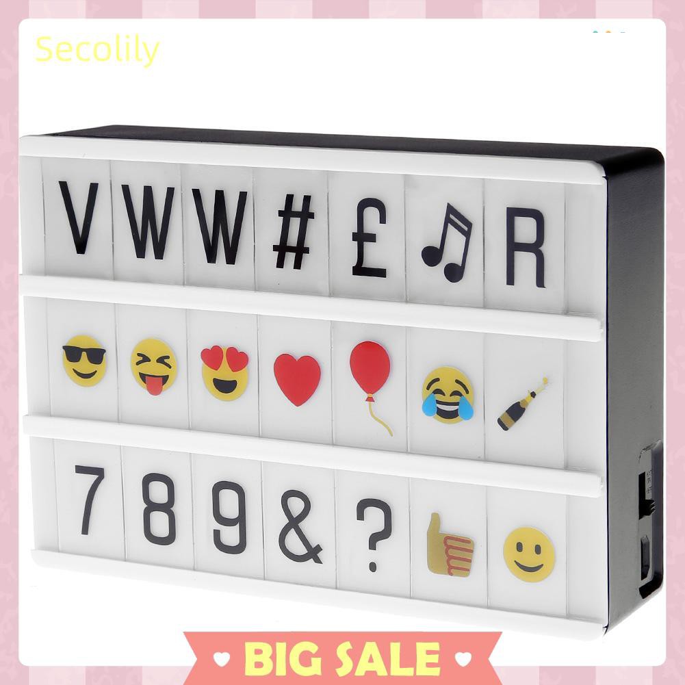 Set đèn LED USB A6 trang trí DIY hình số và chữ cái