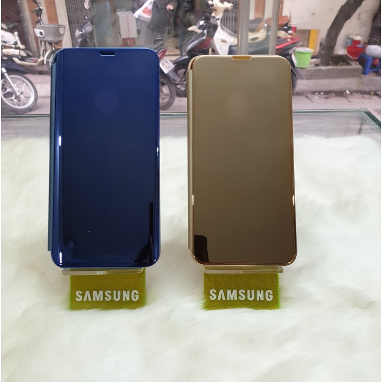 Bao Da Clear View Standing Cover Oppo F9